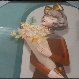 Two picture with frane